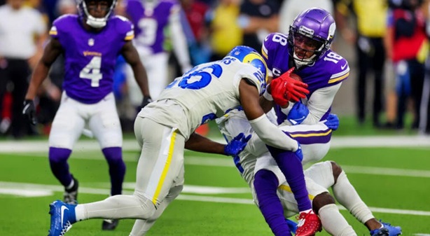 minnesota vikings vs los angeles rams match player stats