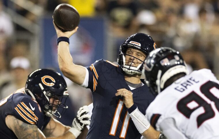 chicago bears vs houston texans match player stats