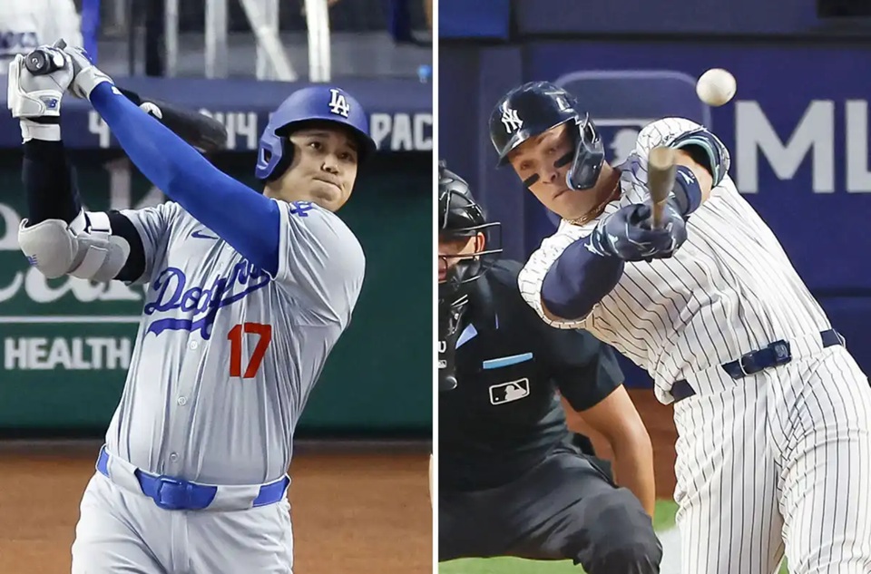 dodgers vs yankees match player stats