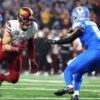 washington commanders vs detroit lions match player stats