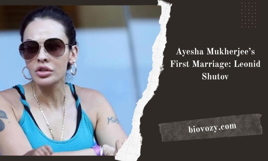 ayesha mukherjee first husband